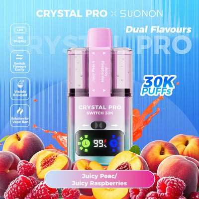 Crystal Pro Switch 30K Puff Prefilled Vape Kit - Buy1 Get1 Free