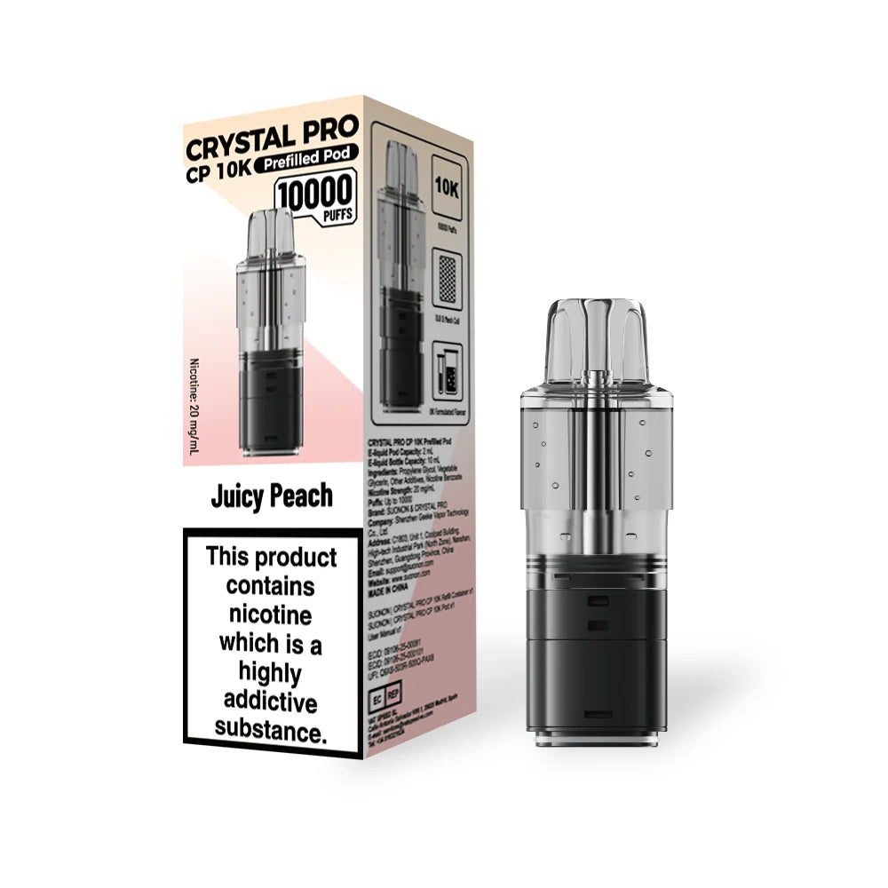 Crystal Pro CP 10k Prefilled refill Pods