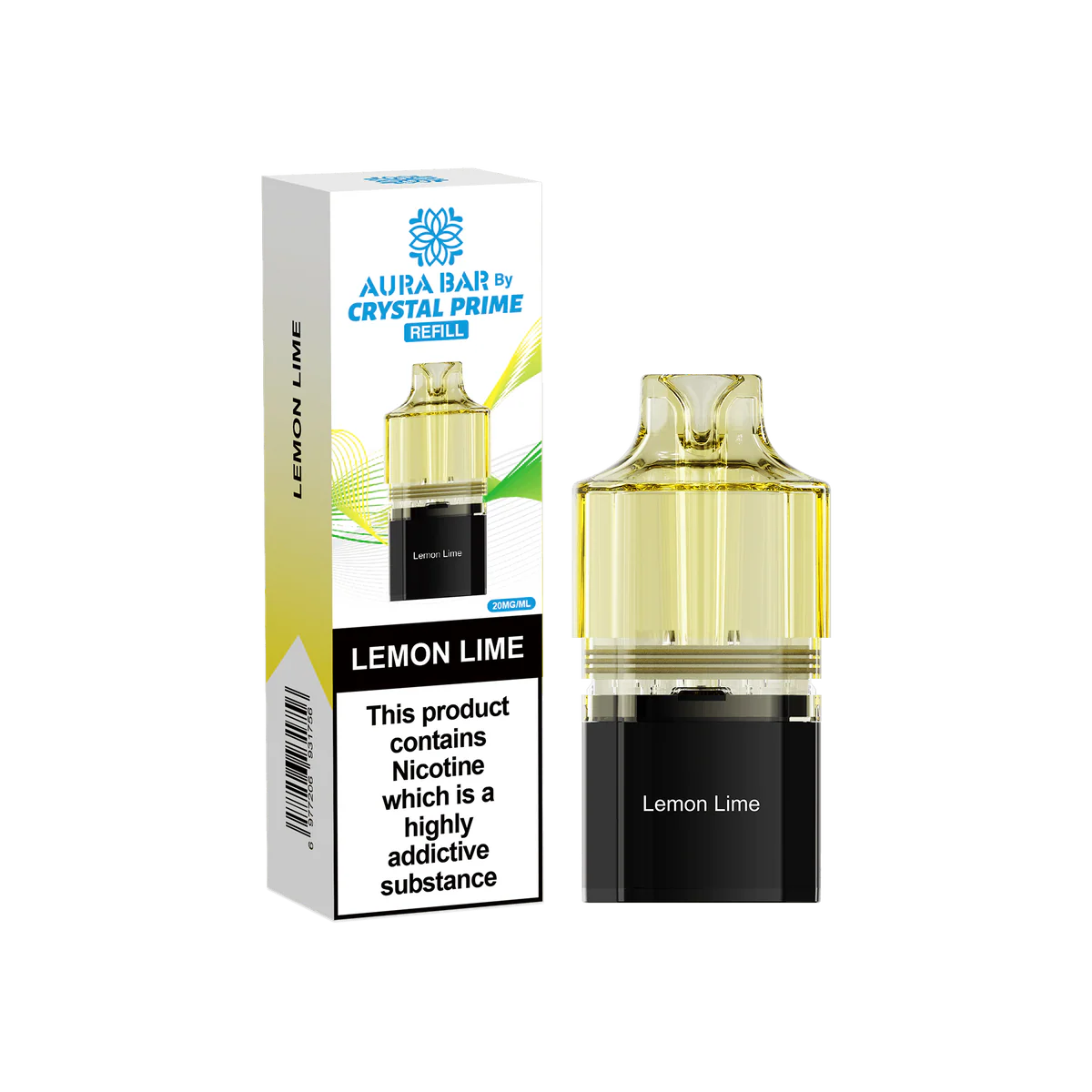 Crystal Prime Aura Bar 10k Replacement Pods