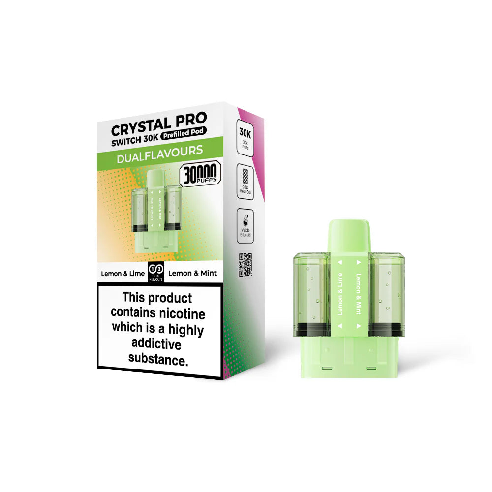 Crystal Pro Switch 30K Prefilled Refill Pods