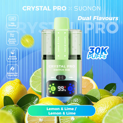 Crystal Pro Switch 30K Puff Prefilled Vape Kit - Buy1 Get1 Free