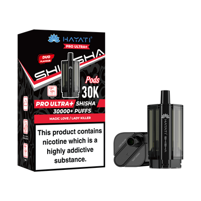 Hayati Pro Ultra Plus Shisha 30K Replacement Pods