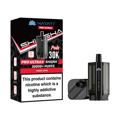 Hayati Pro Ultra Plus Shisha 30K Replacement Pods