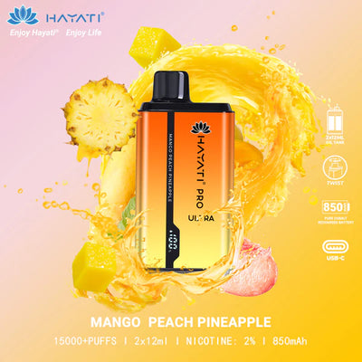 Hayati Pro Ultra 15000 Reusable Pod Device