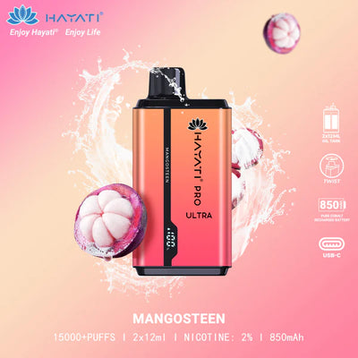 Hayati Pro Ultra 15000 Reusable Pod Device