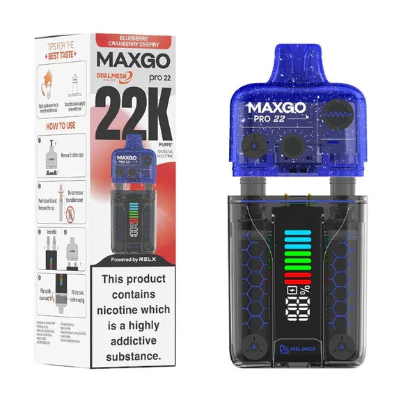 Relx Maxgo Pro 22K Puff Vape Kit
