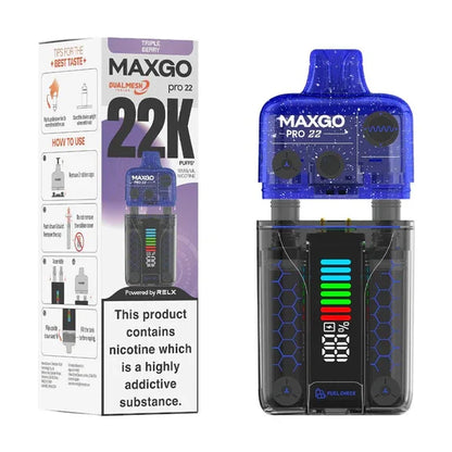 Relx Maxgo Pro 22K Puff Vape Kit