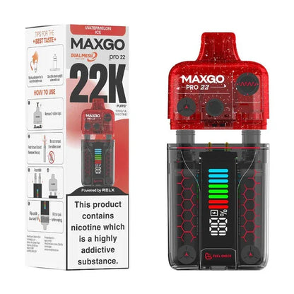 Relx Maxgo Pro 22K Puff Vape Kit