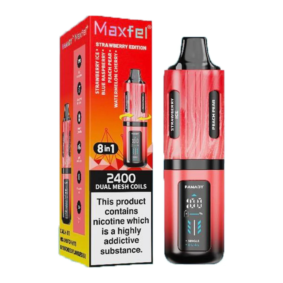 Maxfel Fanady Legend 2400 Puffs Vape Kit
