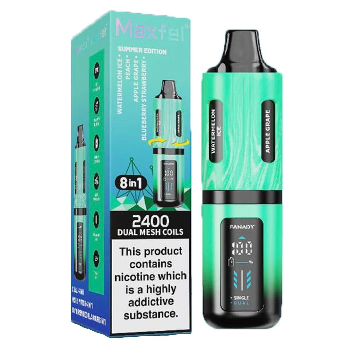Maxfel Fanady Legend 2400 Puffs Vape Kit
