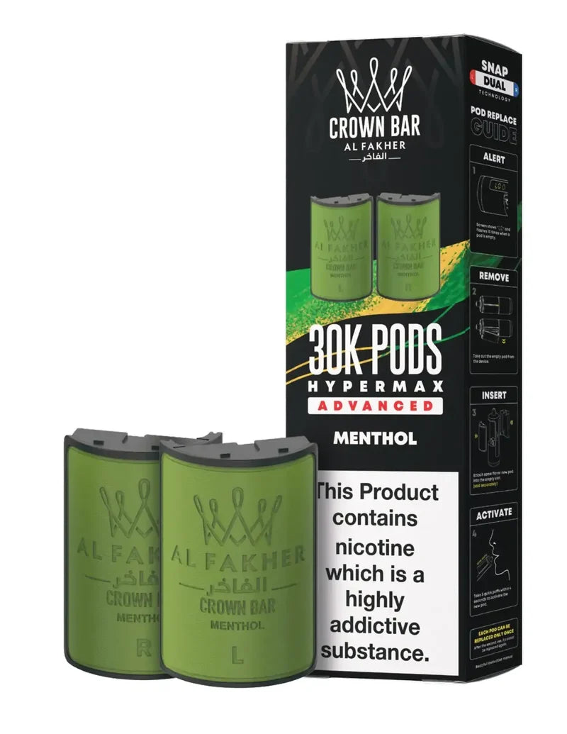 Al Fakher 30K Hypermax Prefilled Refill Pods