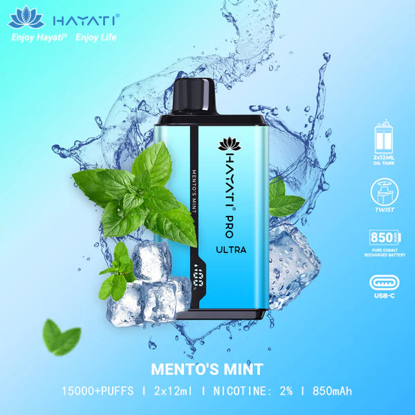 Hayati Pro Ultra 15000 Reusable Pod Device