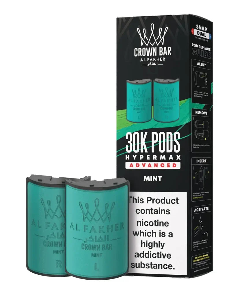 Al Fakher 30K Hypermax Prefilled Refill Pods