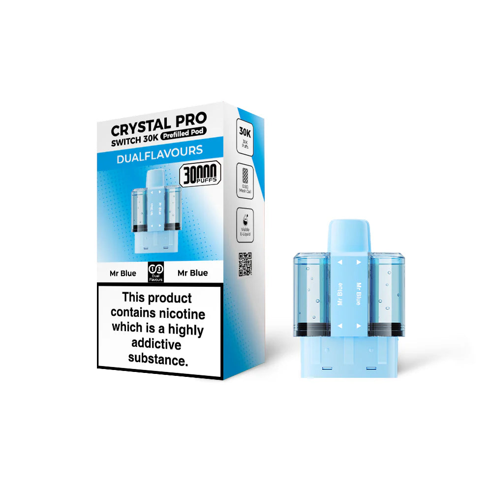 Crystal Pro Switch 30K Prefilled Refill Pods