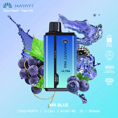 Hayati Pro Ultra 15000 Reusable Pod Device