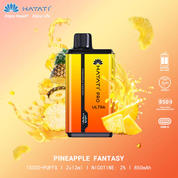 Hayati Pro Ultra 15000 Reusable Pod Device