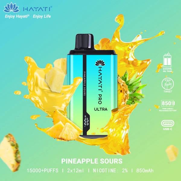 Hayati Pro Ultra 15000 Reusable Pod Device