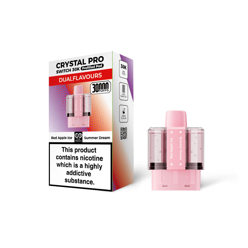 Crystal Pro Switch 30K Prefilled Refill Pods