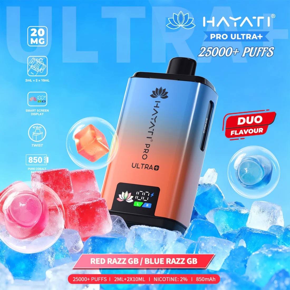 Hayati Pro Ultra+ 25000 Vape Kit