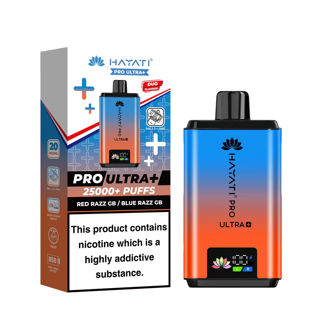 Hayati Pro Ultra+ 25000 Vape Kit