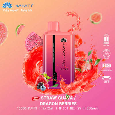 Hayati Pro Ultra 15000 Reusable Pod Device