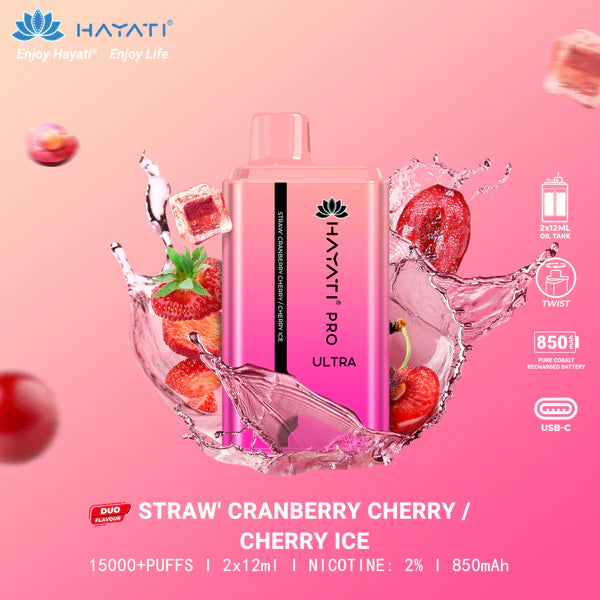 Hayati Pro Ultra 15000 Reusable Pod Device