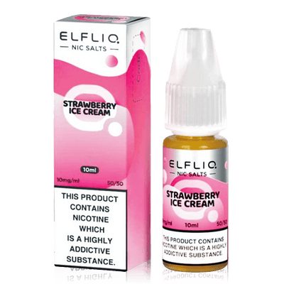 Elfliq Nic Salts E Liquid By ElfBar - 10ml 10mg/20mg
