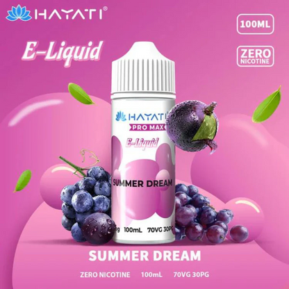 Hayati Pro Max 100ML 70/30 + 2 Nics