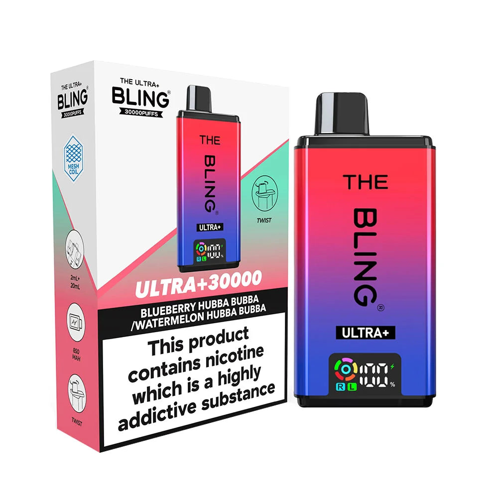 The Bling Ultra Plus 30k Prefilled Vape Pod Kit