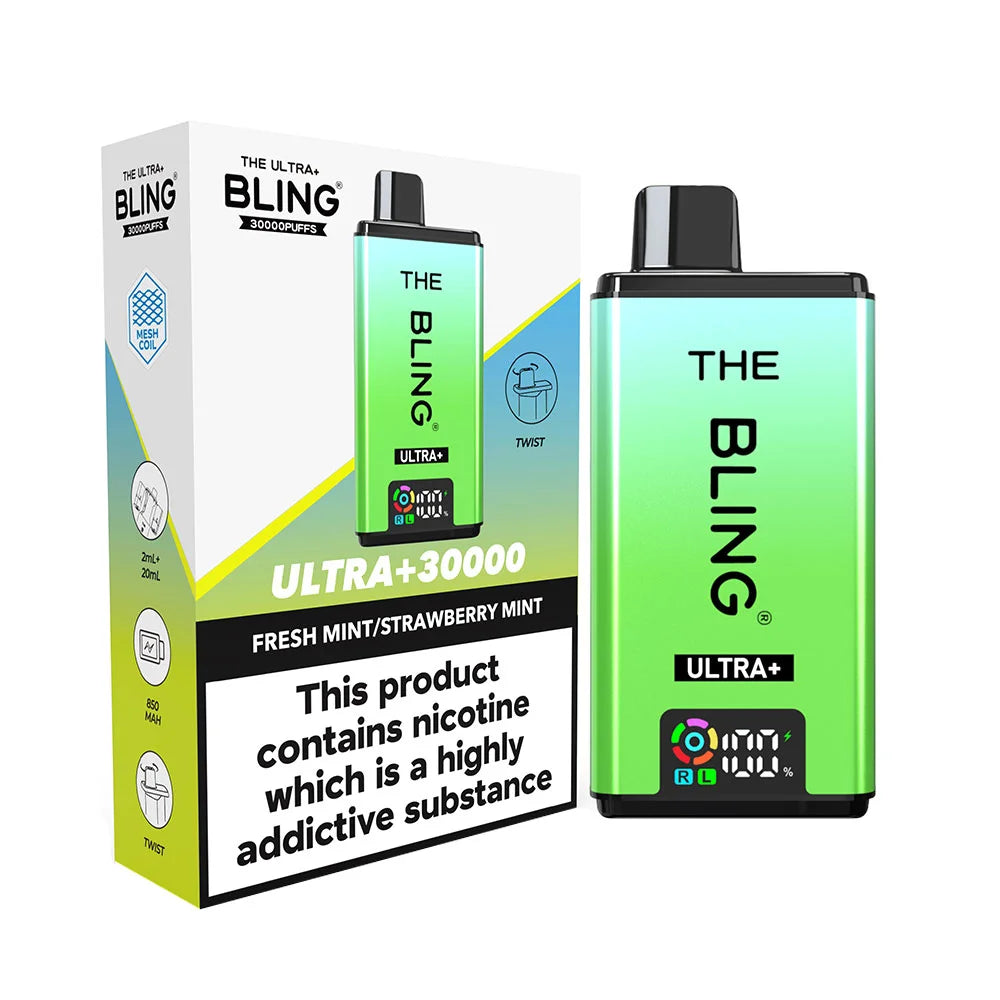 The Bling Ultra Plus 30k Prefilled Vape Pod Kit