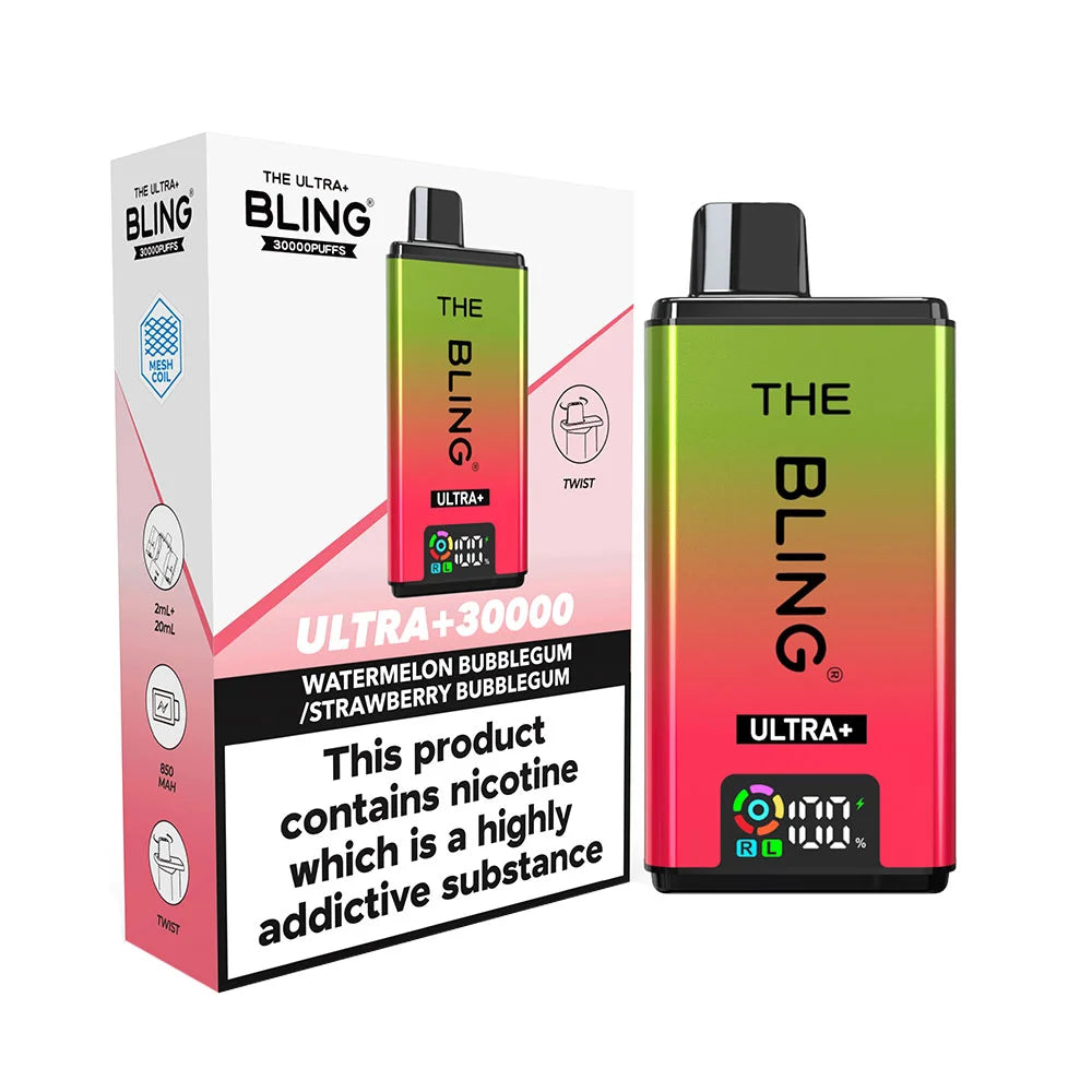 The Bling Ultra Plus 30k Prefilled Vape Pod Kit