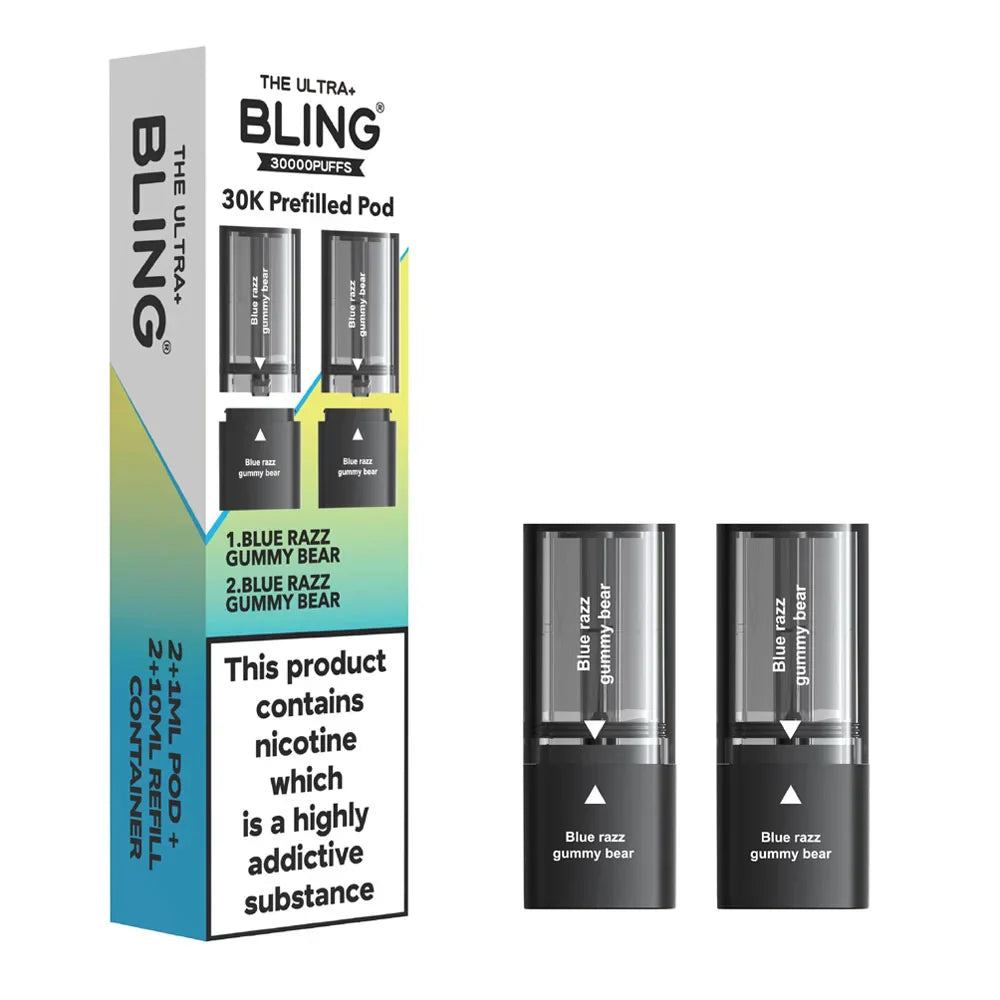 The Bling Ultra Plus 30K Prefilled Pods
