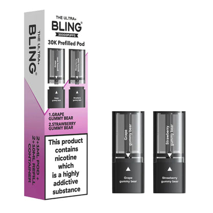 The Bling Ultra Plus 30K Prefilled Pods