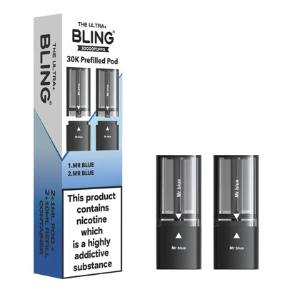 The Bling Ultra Plus 30K Prefilled Pods