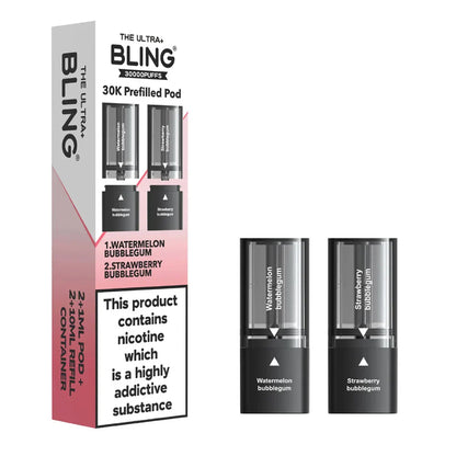 The Bling Ultra Plus 30K Prefilled Pods