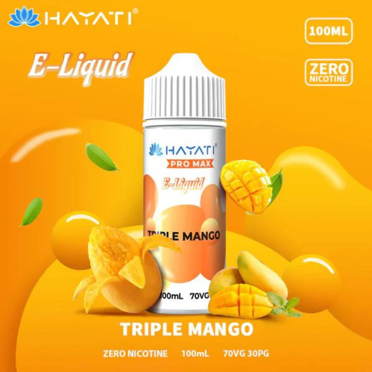 Hayati Pro Max 100ML 70/30 + 2 Nics