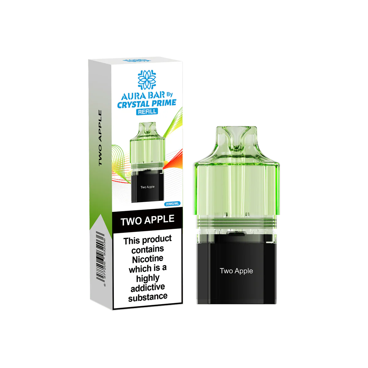 Crystal Prime Aura Bar 10k Replacement Pods