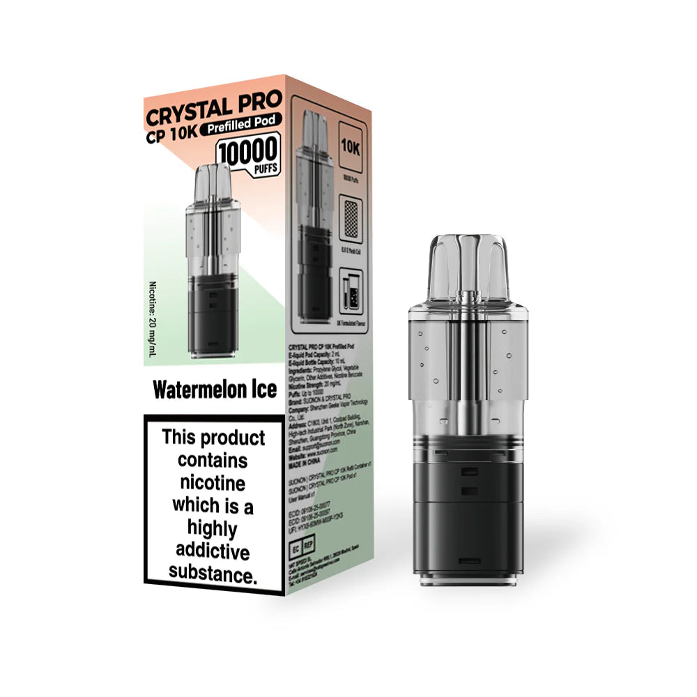 Crystal Pro CP 10k Prefilled refill Pods