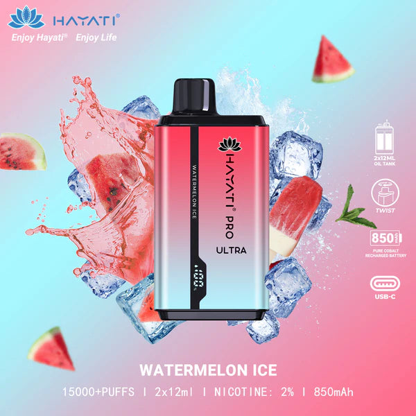 Hayati Pro Ultra 15000 Reusable Pod Device
