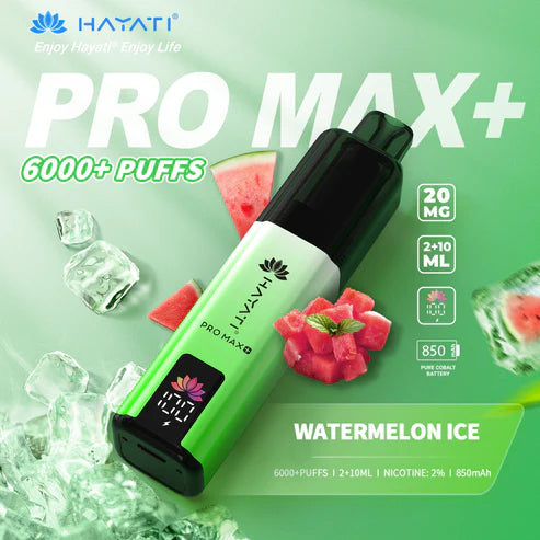 Hayati Pro Max Plus 6000+ Vape Kit