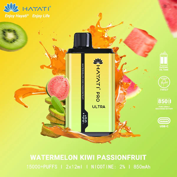 Hayati Pro Ultra 15000 Reusable Pod Device