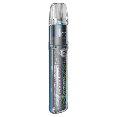 Aspire Cyber S Pod Kit with built-in 700mAh battery, MTL vaping, button and inhale activation, USB-C charging, and 2ml replacement pods