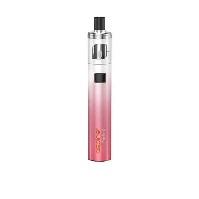 Aspire PockeX Kit Anniversary Edition pink sub-ohm vape device with 0.6Ω coil and ergonomic design
