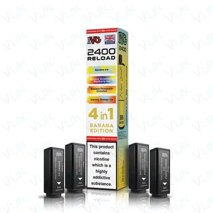 IVG Reload 4-in-1 Multi Flavour Edition Prefilled Pods