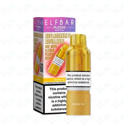 Elf Bar Plus 50 Prefilled Pod + Refill Container