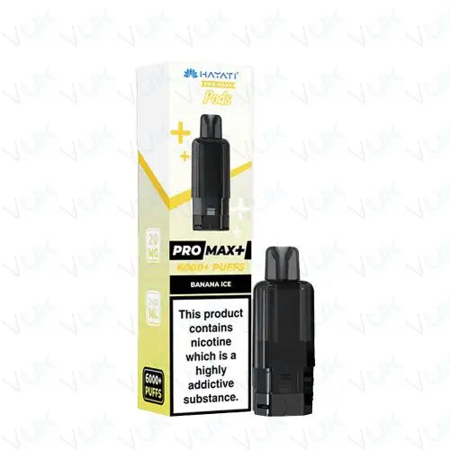 Hayati Pro Max Plus 6000+ Replacement Prefilled Pods