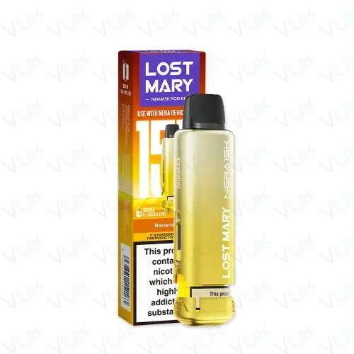 Lost Mary Nera Fullview Prefilled Pod + Refill Container