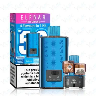 Elf Bar 4-in-1 Ultra (50k) Prefilled Pod Kit