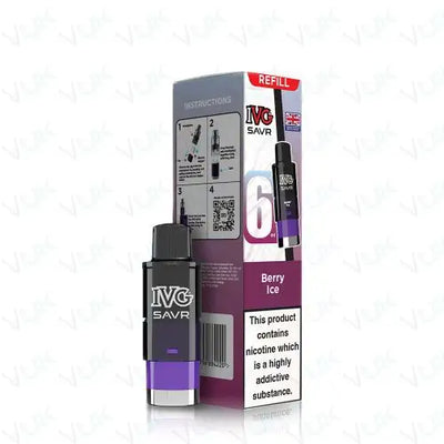 IVG SAVR Prefilled Pod + Refill Container
