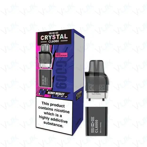 SKE Crystal CL6000 Prefilled Pod + Refill Container